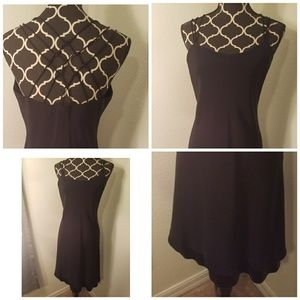 Jones New York Evening Midi-Dress.  Size 10 Black
